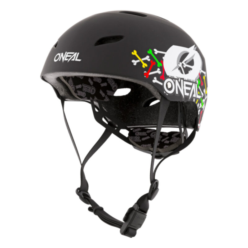 O'NEAL DIRT LID Youth Casco SKULLS nero/multi