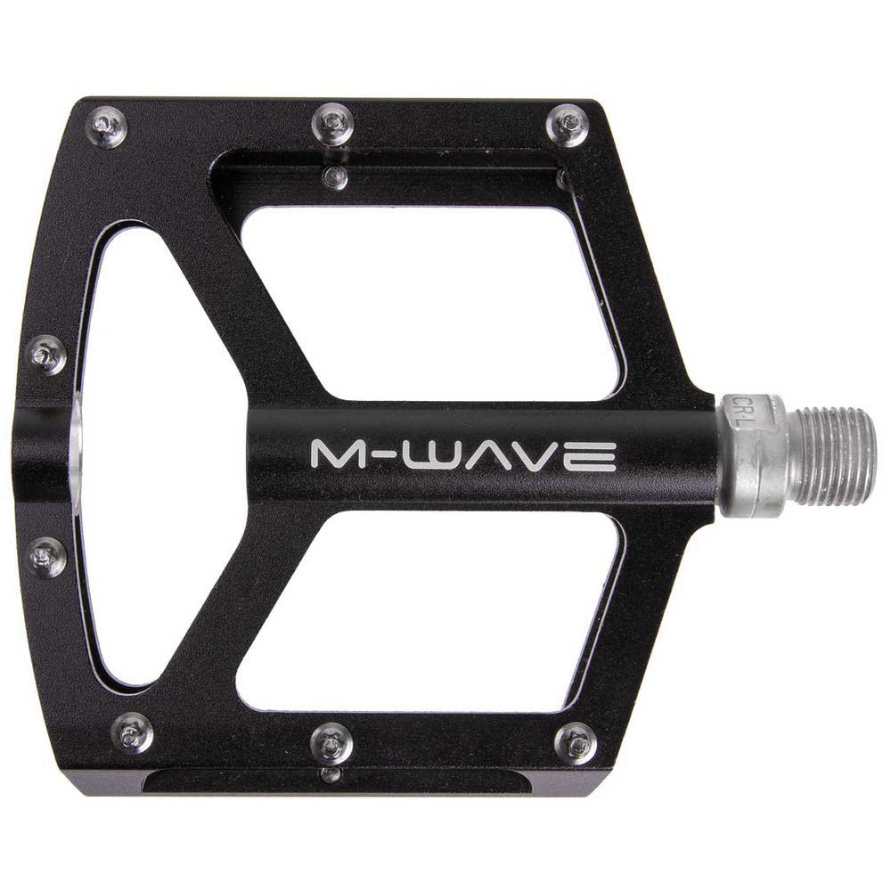 M-Wave Coppia Pedali Flat Freedom SL Alluminio Nero