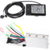 centralina Bici elettrica 36V 250W,Centralina Bici Elettrica 36V-48V Kit di Controllo per Scooter Elettrico per Bicicletta con Pannello LCD Impermeabile