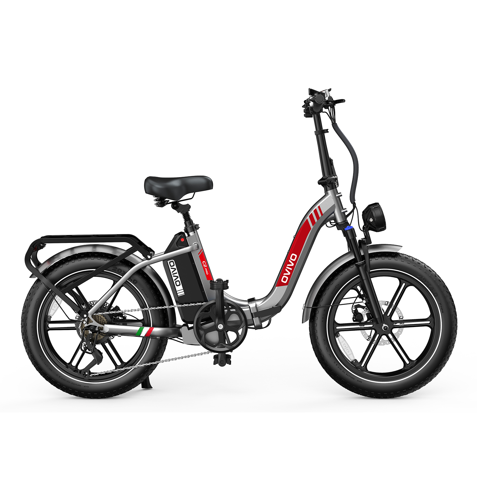 Ovivo C2 Pro Silver+Red