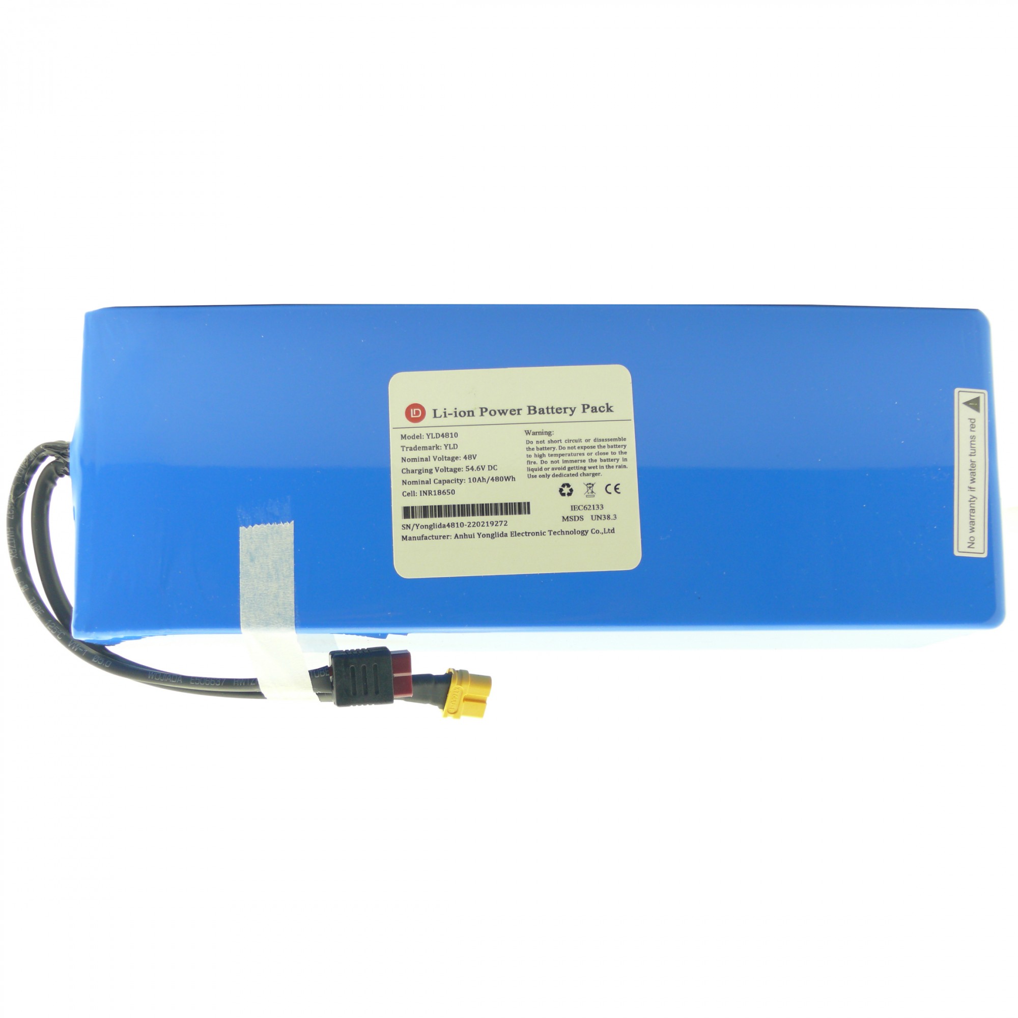 Majestic 655408150 - Batteria ricaricabile YLD4810D per Majestic LEWIS - immagine 2