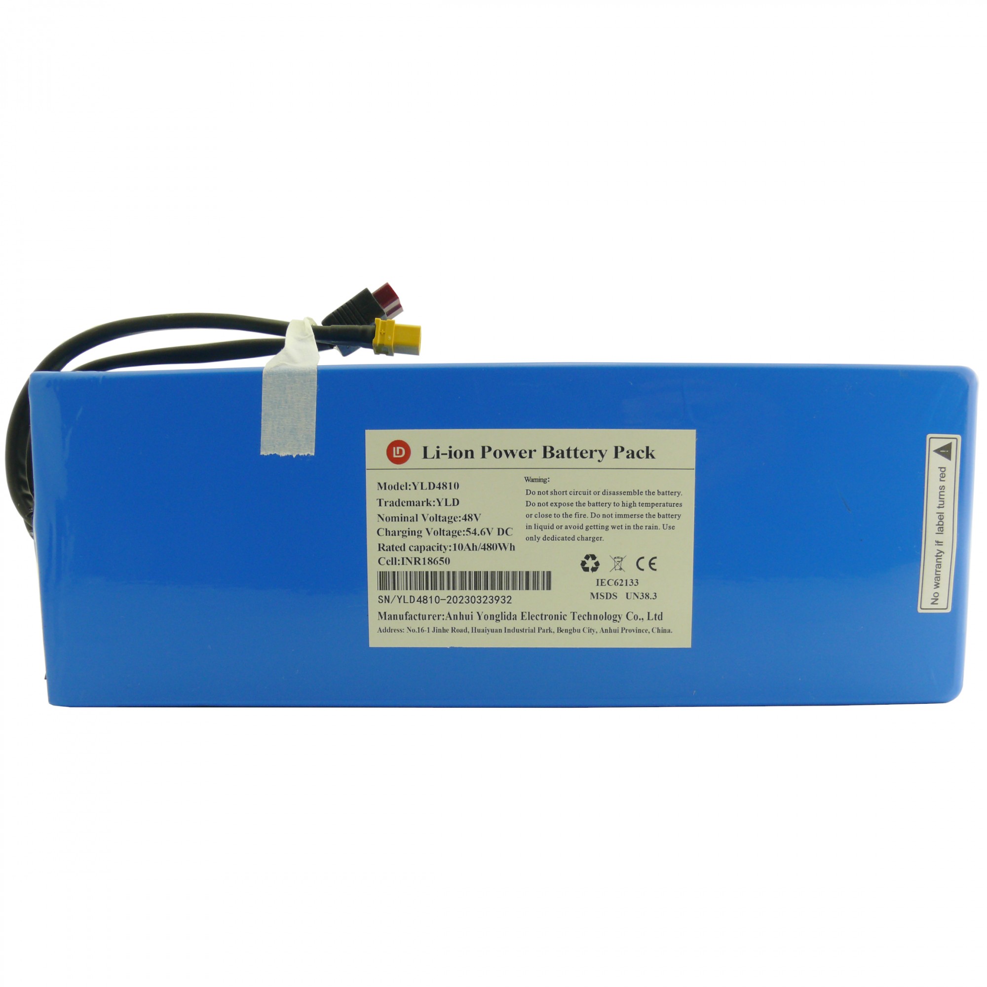 Majestic 655414150 - Batteria ricaricabile YLD4810D per Majestic LEWIS PRO II